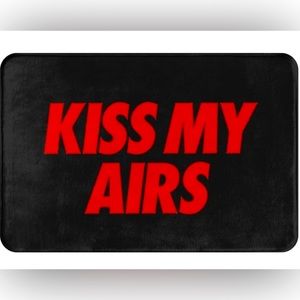Kiss My Airs Floor Mats for House Indoor/ Outdoor Bedroom Rug 30 x 18 Mat